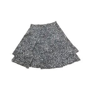 Black & White‎ Polka Dot Layered Skater Skirt  Womens Large